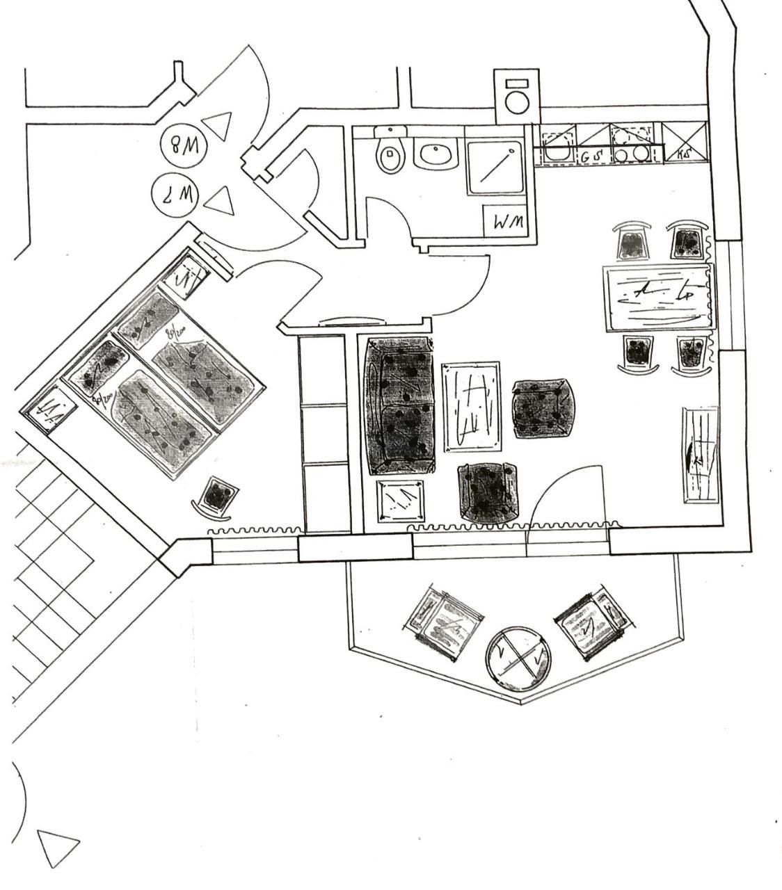 Apartment Fridolin 젤핀 외부 사진